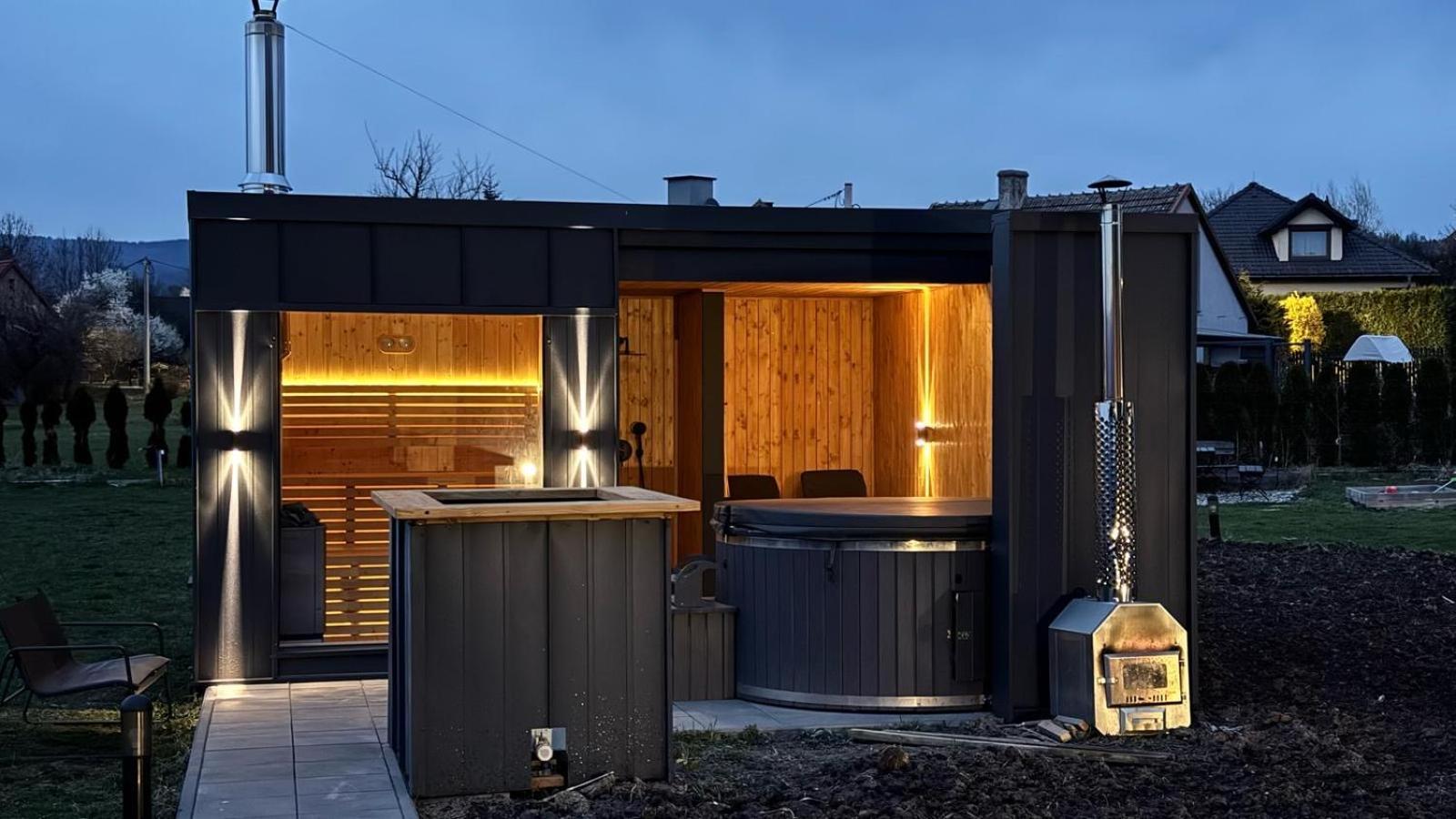 Apartamenty Boczna 3B Z Sauna I Balia Kudowa Zdroj Luaran gambar